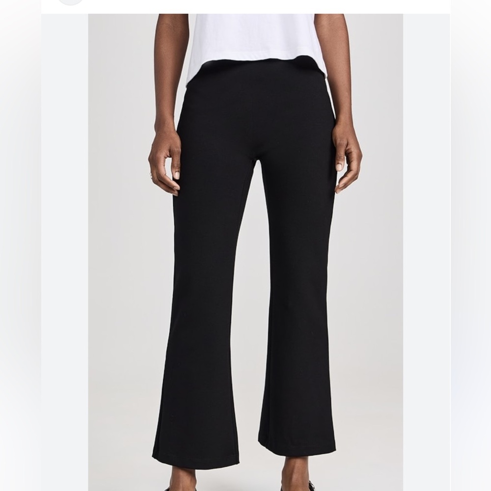 DONNI. Ribbed Kick Flare Pants in XS